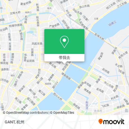 GANT地图