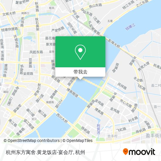 杭州东方寓舍.黄龙饭店-宴会厅地图