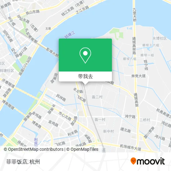 菲菲饭店地图