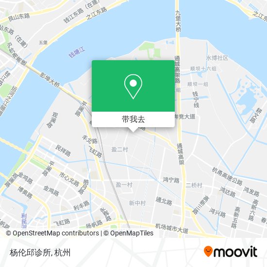 杨伦邱诊所地图