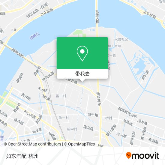 如东汽配地图