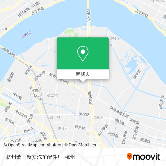 杭州萧山新安汽车配件厂地图