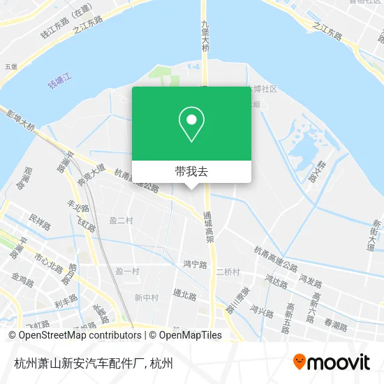杭州萧山新安汽车配件厂地图
