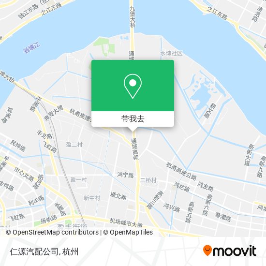 仁源汽配公司地图