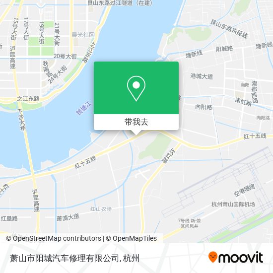 萧山市阳城汽车修理有限公司地图