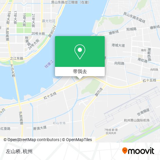 左山桥地图