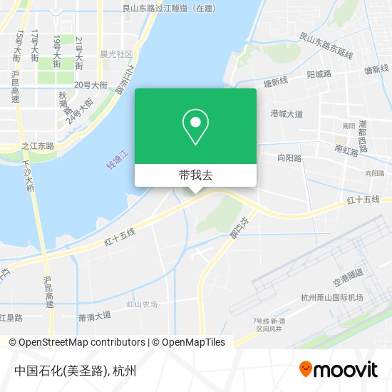 中国石化(美圣路)地图