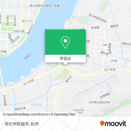 世纪华联超市地图