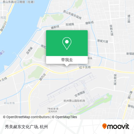 秀美赭东文化广场地图