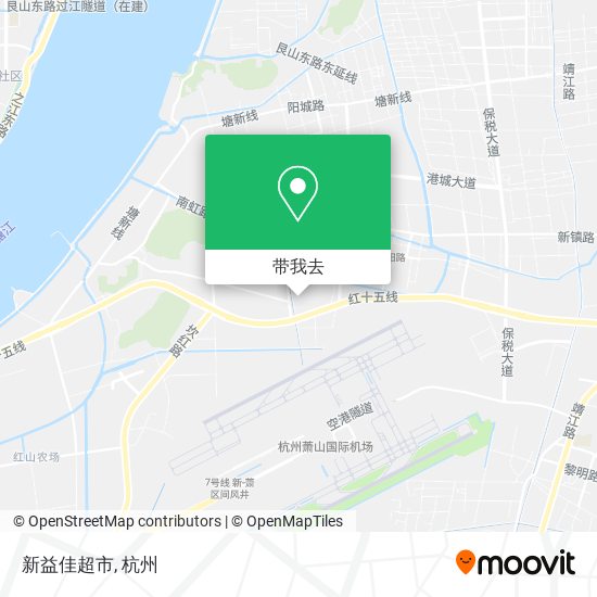 新益佳超市地图