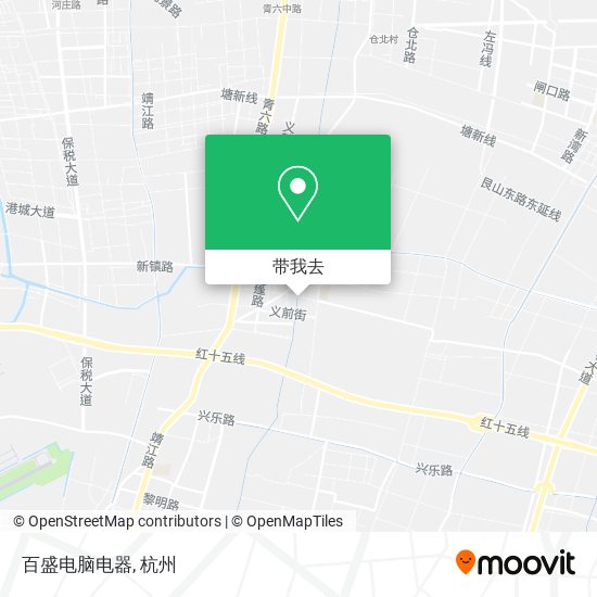 百盛电脑电器地图