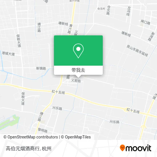 高伯元烟酒商行地图