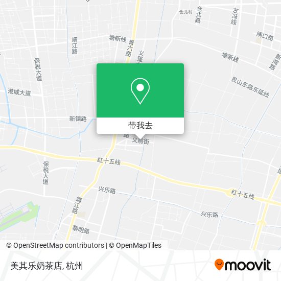 美其乐奶茶店地图
