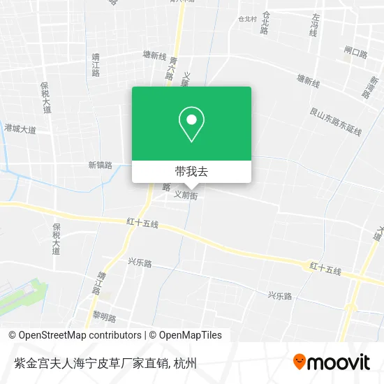 紫金宫夫人海宁皮草厂家直销地图