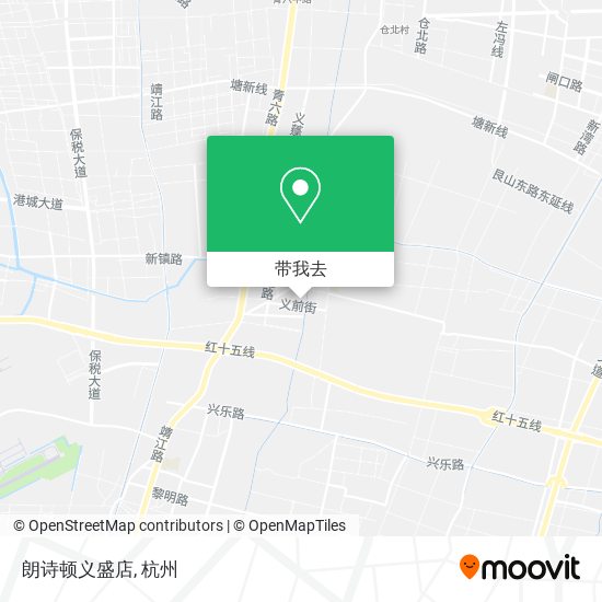 朗诗顿义盛店地图