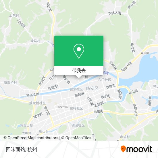 回味面馆地图