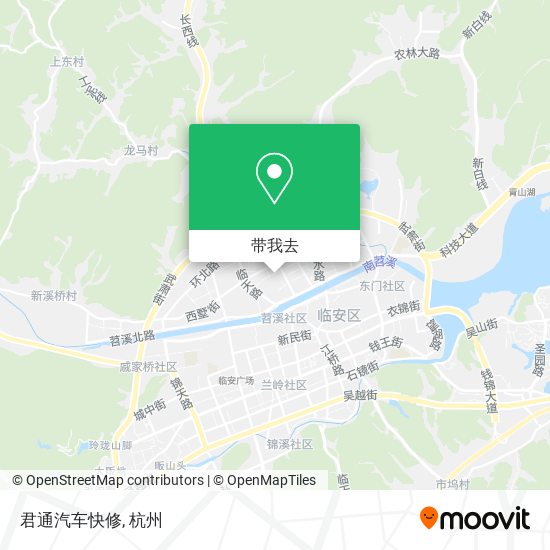 君通汽车快修地图