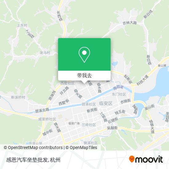 感恩汽车坐垫批发地图