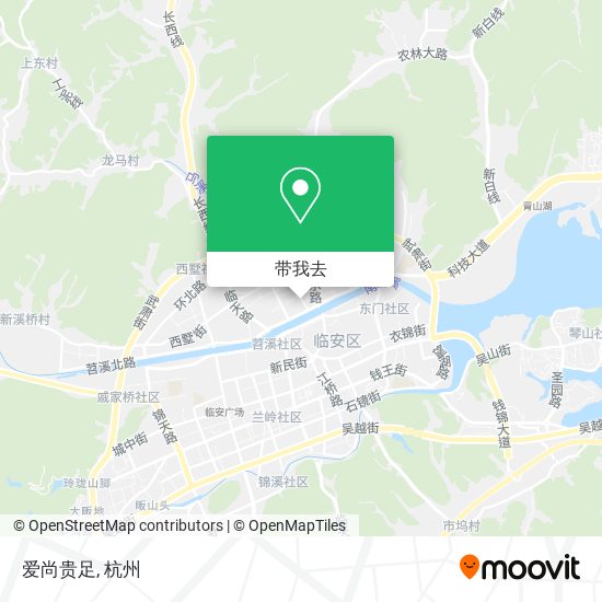 爱尚贵足地图