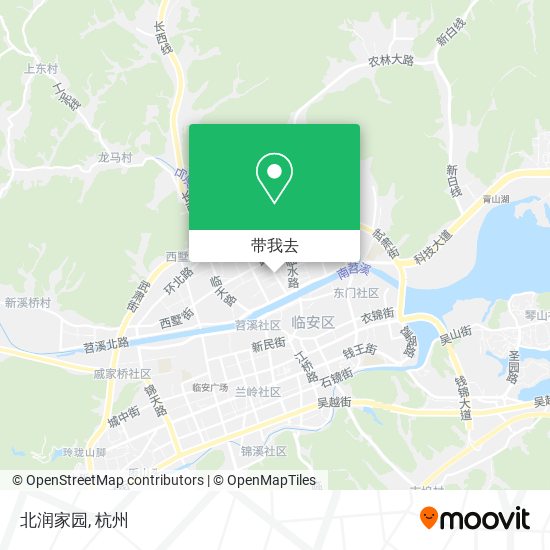 北润家园地图