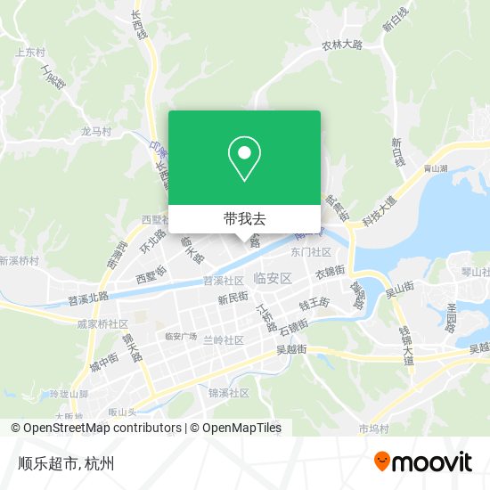 顺乐超市地图