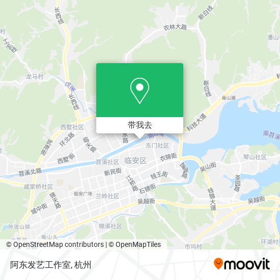 阿东发艺工作室地图
