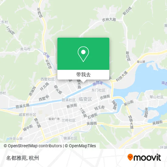 名都雅苑地图