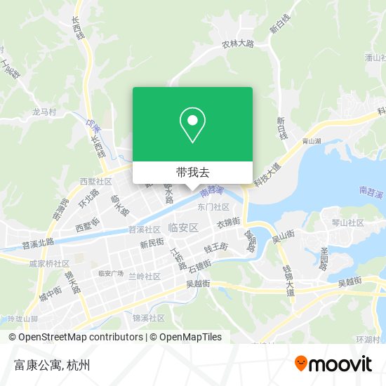 富康公寓地图