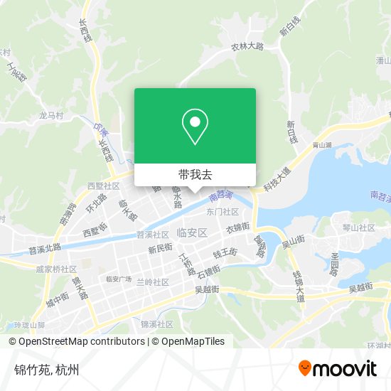 锦竹苑地图
