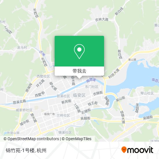 锦竹苑-1号楼地图