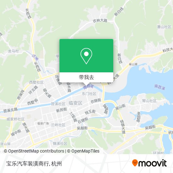 宝乐汽车装潢商行地图