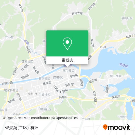 碧景苑(二区)地图