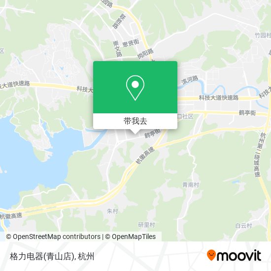 格力电器(青山店)地图
