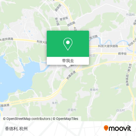 香德利地图