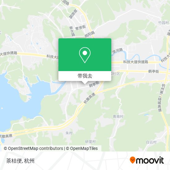 茶桔便地图