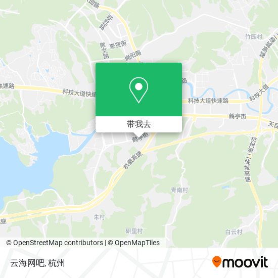 云海网吧地图