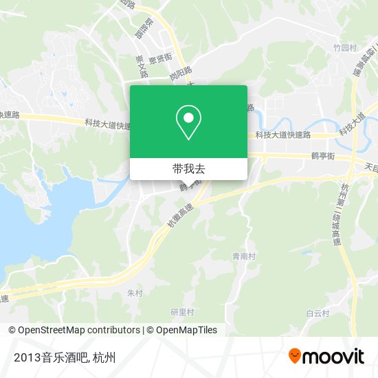 2013音乐酒吧地图