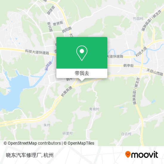 晓东汽车修理厂地图