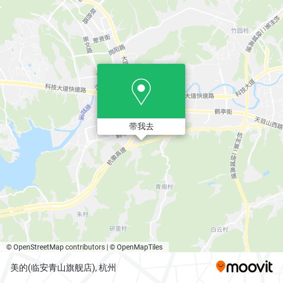 美的(临安青山旗舰店)地图