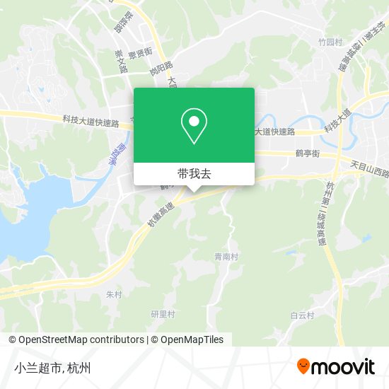 小兰超市地图