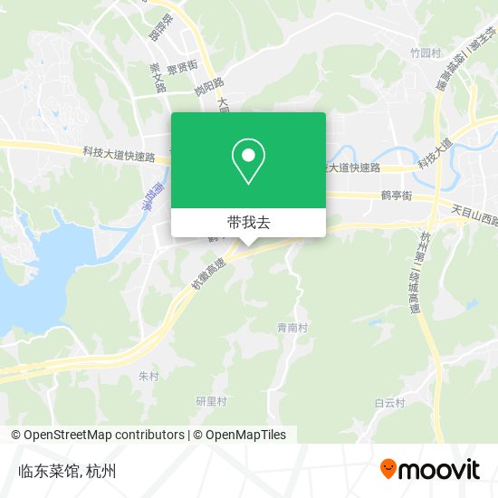 临东菜馆地图