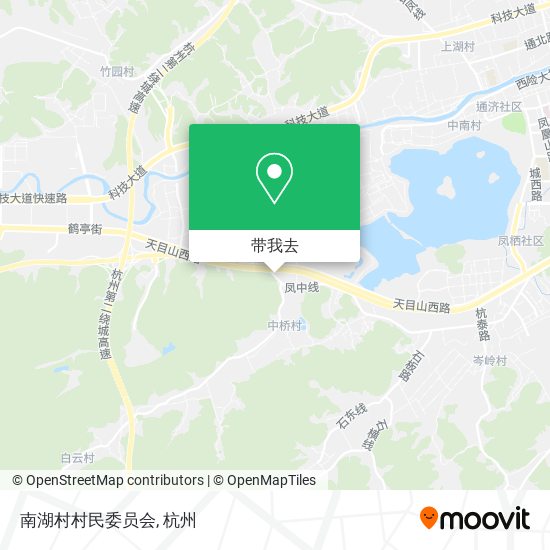 南湖村村民委员会地图