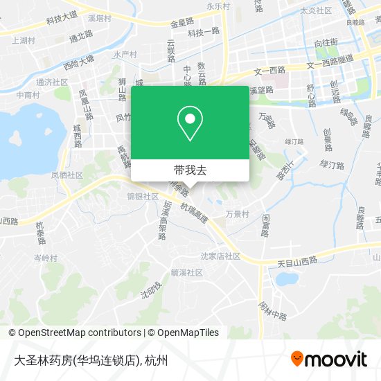 大圣林药房(华坞连锁店)地图