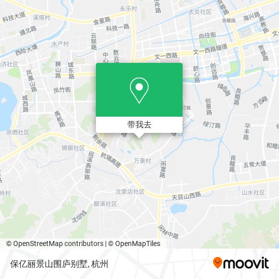 保亿丽景山围庐别墅地图
