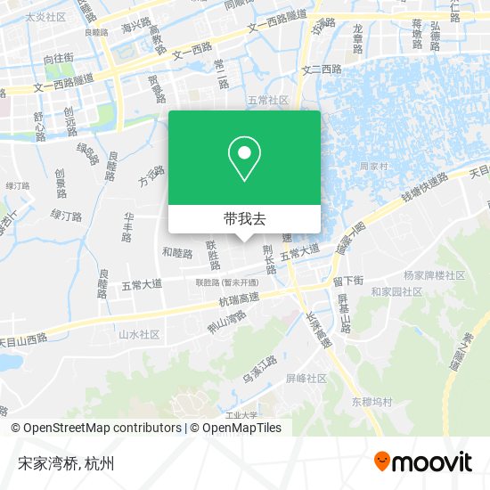 宋家湾桥地图