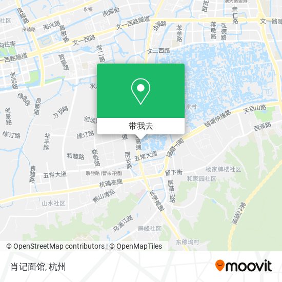 肖记面馆地图