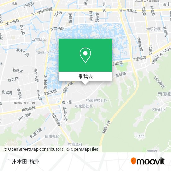 广州本田地图