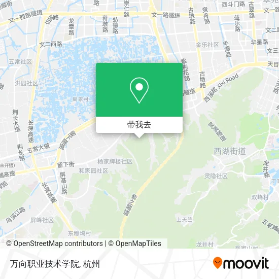 万向职业技术学院地图