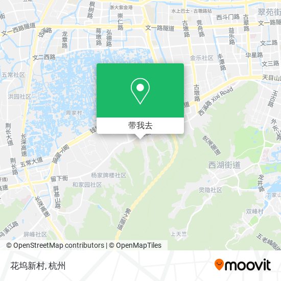 花坞新村地图