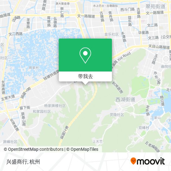 兴盛商行地图